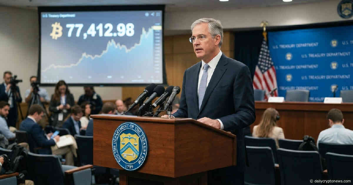 US Treasury Secretary Scott Bessent declares