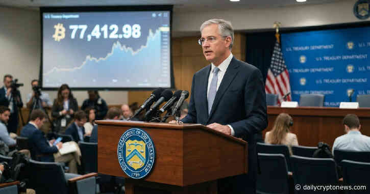 US Treasury Secretary Scott Bessent declares