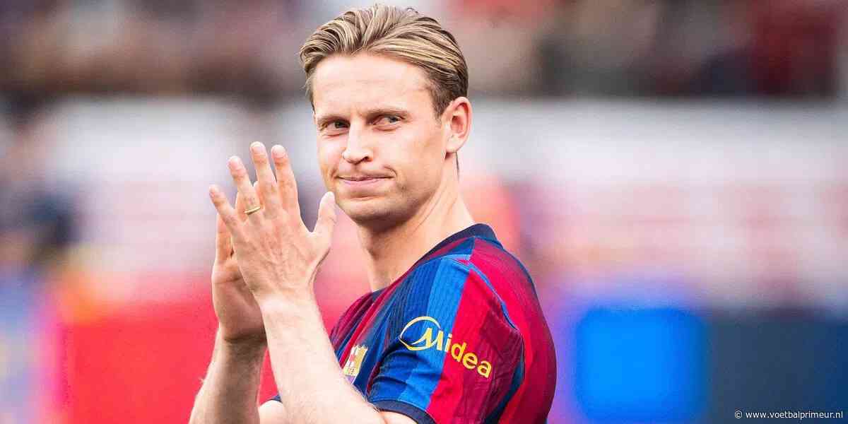 Opvallend gerucht: Europese topclub heeft 'grote belangstelling' voor De Jong