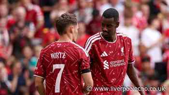 Alexander Isak and Florian Wirtz get reality check in defining moment for Liverpool careers