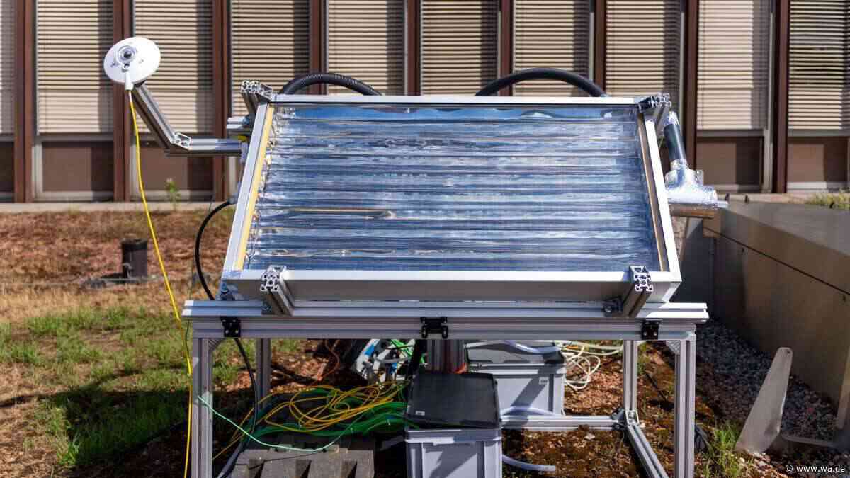 Solarthermie-Kollektor liefert bis zu 150 Grad – und soll Erdgas in der Industrie ersetzen