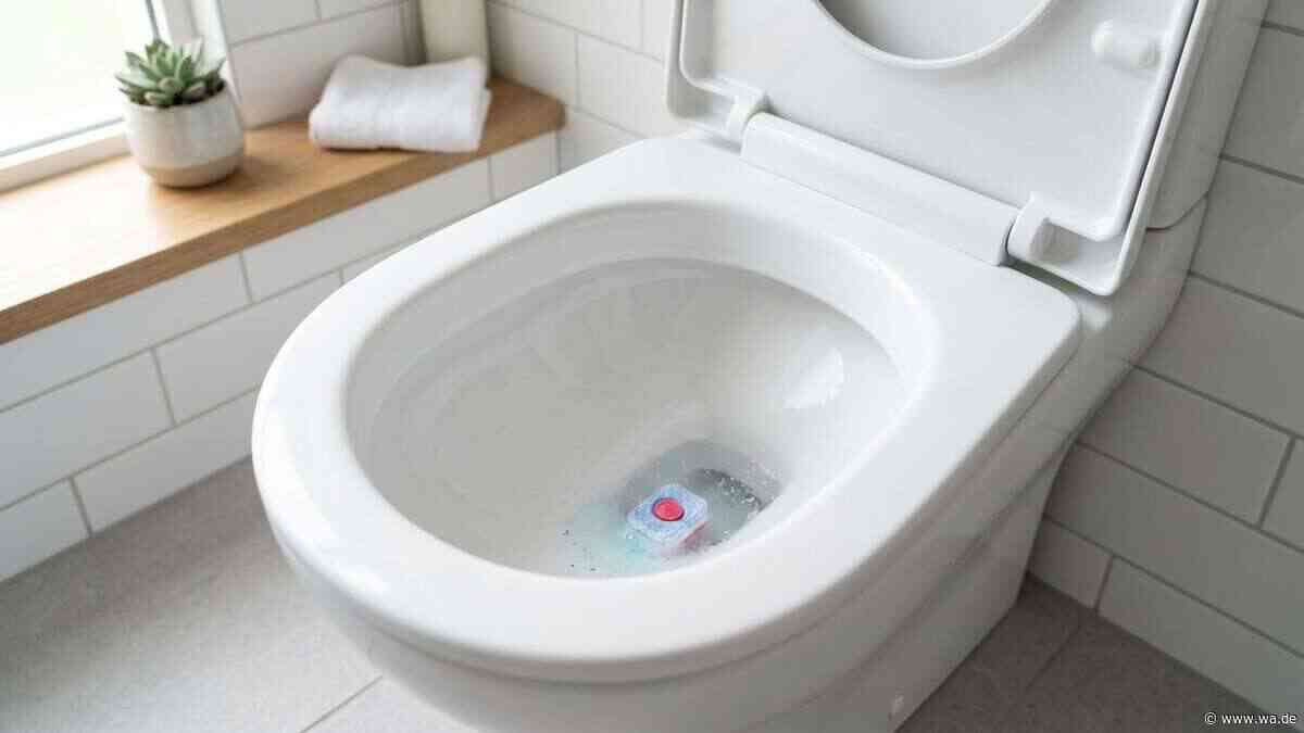 Spülmaschinentabs in der Kloschüssel: 6 erstaunliche Möglichkeiten, den Hausputz effektiver zu machen