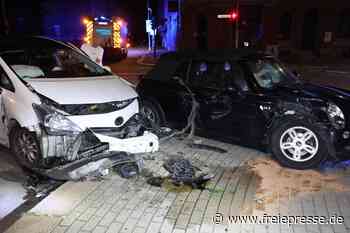 Autos kollidieren auf Chemnitzer Sonnenberg – mehrere Personen verletzt