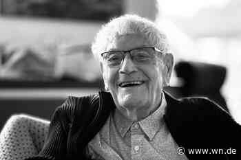 Spuren hinterlassen: Architekt Bernhard Dirksmeier wird 100 Jahre alt