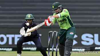 Shamas replaces injured Alvi in Pakistan's Asia Cup squad