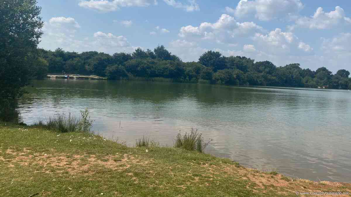 Shock as revellers spotted at dangerous Nuneaton beauty spot on a JET SKI