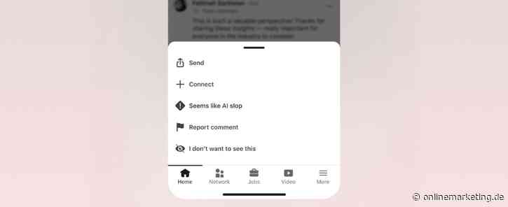 Über eine 1 Million Klicks auf LinkedIns AI Slop Button: Das passiert mit den gemeldeten Posts