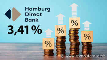 Hamburg Direct Bank zahlt 3,41 Prozent Tagesgeld für drei Monate