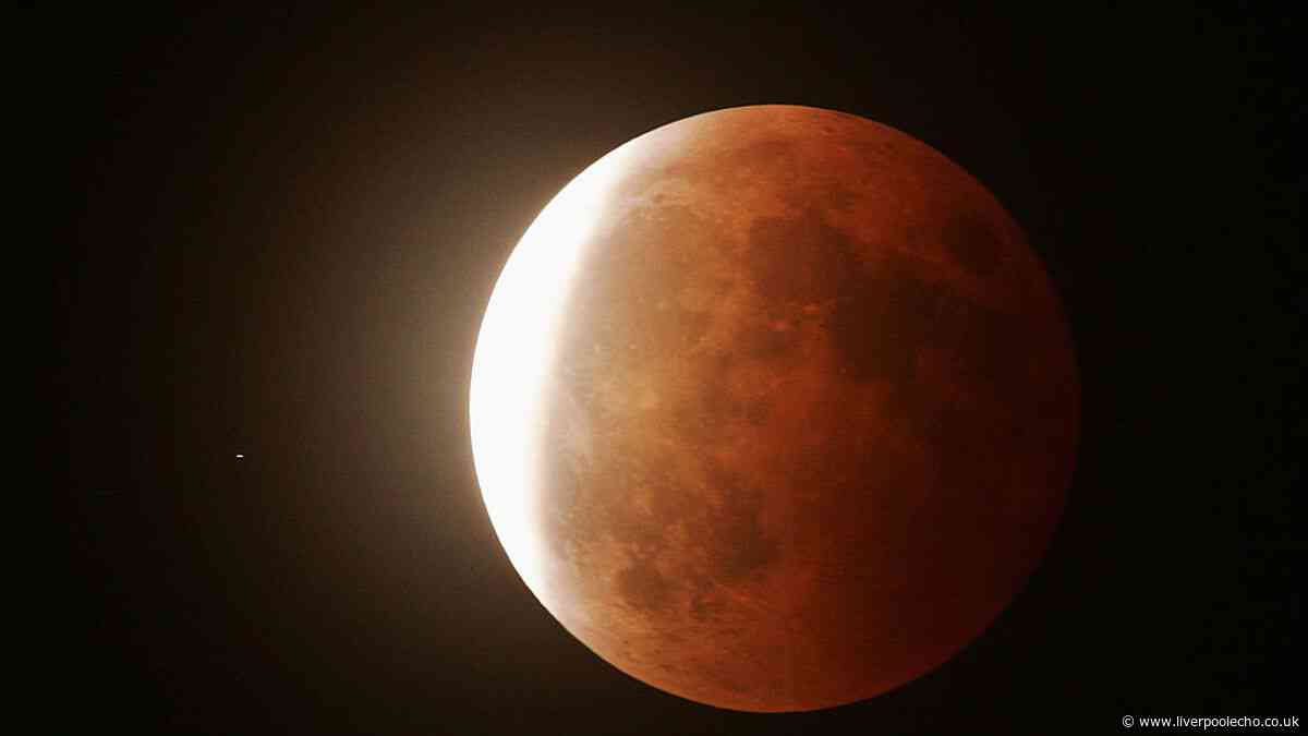 Exact time partial lunar eclipse will be visible from the UK this week