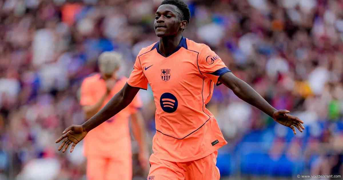 Reden voor de afwezigheid van Jesse Bisiwu bij Barcelona bekend
