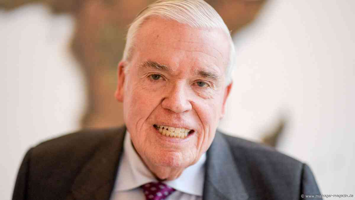 Klaus-Michael Kühne: Logistikmilliardär stirbt im Alter von 89 Jahren