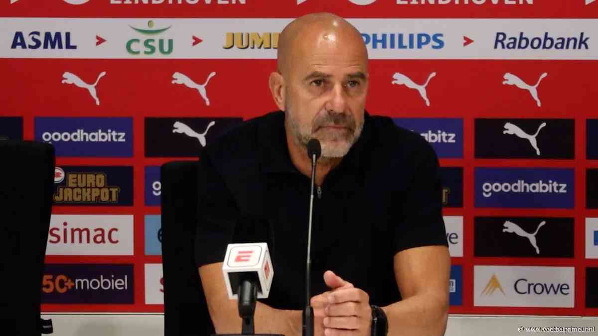 Kritische Bosz ziet stijgende lijn bij PSV: 'Maar puzzel is nog lang niet gelegd'