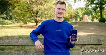 Tim (23) kon na corona bijna niks meer, nu helpt zijn app al honderden mensen hun energie te beheren