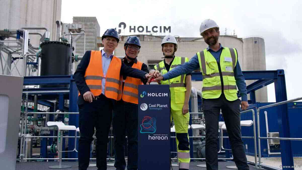 Höver testet Klima-Hoffnung: Neue Anlage soll 10.000 Tonnen CO₂ filtern