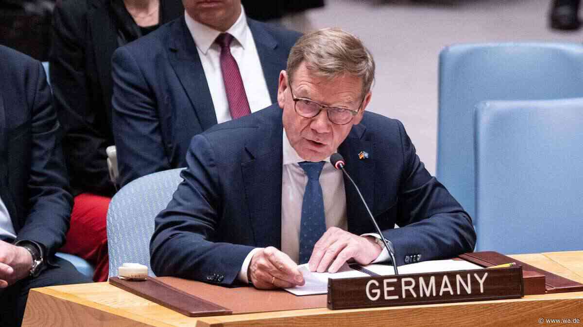 Wadephul dreht Geldhahn zu: 914 Millionen Euro weniger für die UN