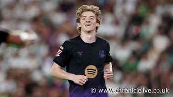 Spanish media hail 'outstanding' Anthony Gordon debut as he opens up about Barcelona dream