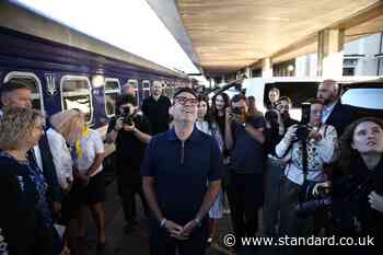 Burnham arrives in Kyiv to underscore UK support for Ukraine