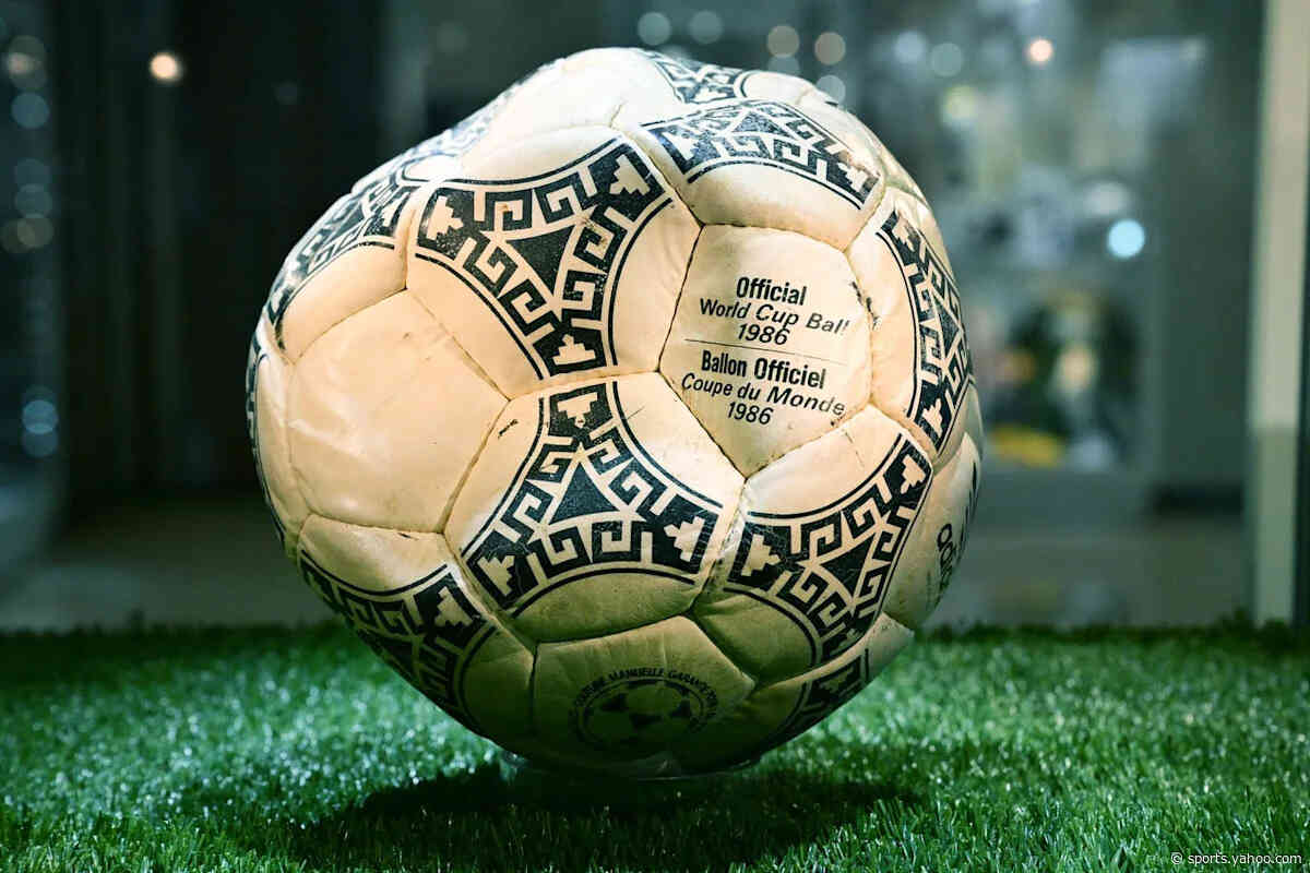 Diego Maradona’s ‘Hand of God’ ball sells for £2.5m