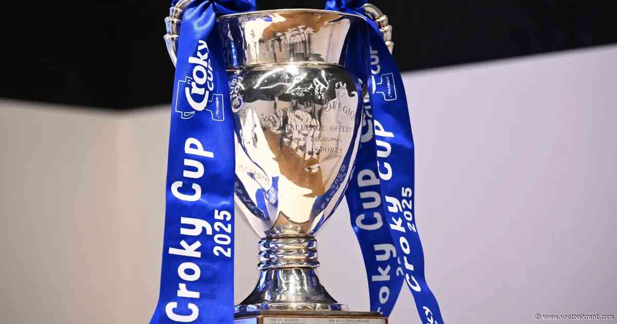 Deze 48 teams kunnen de Croky Cup nog winnen: resultaten én loting op een rijtje