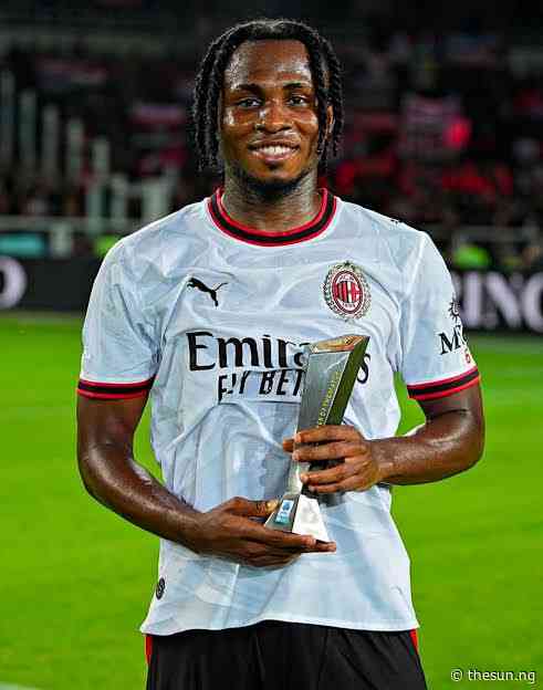 Serie A: Chukwueze named man of the match in AC Milan’s victory over Torino