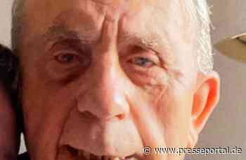 POL-IZ: 260824.1 Vaale: Polizei sucht vermissten 87-jährigen Norbert J.