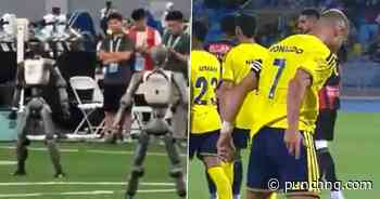 VIDEO: Humanoid robot mimics Ronaldo’s iconic ‘siuuu’ celebration