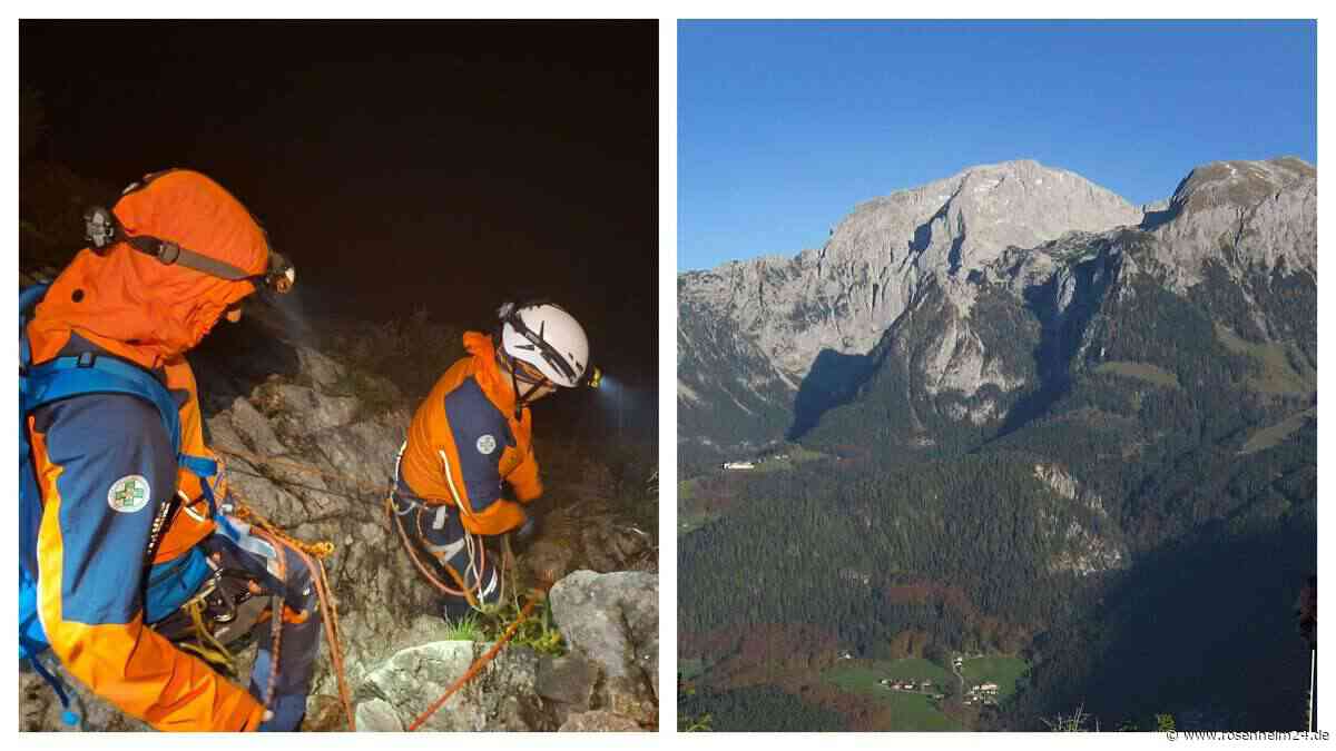 Mit „Wanderpatscherln“ auf fast 2522 Meter: Bergrettung muss drei Urlauber aus den Alpen holen