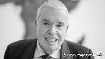 Unternehmer Klaus-Michael Kühne im Alter von 89 Jahren gestorben
