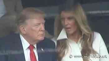 Melania Trump tells Donald 'I can't take anymore' as tense exchange spotted by lip reader