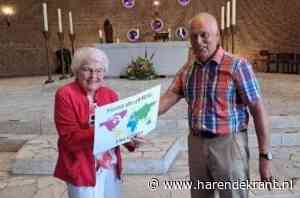 Maar liefst 2000,- van Stichting Oud Papier Haren