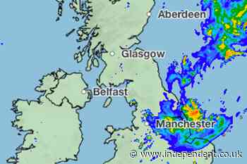 Mapped: Where thunderstorms could hit UK this week