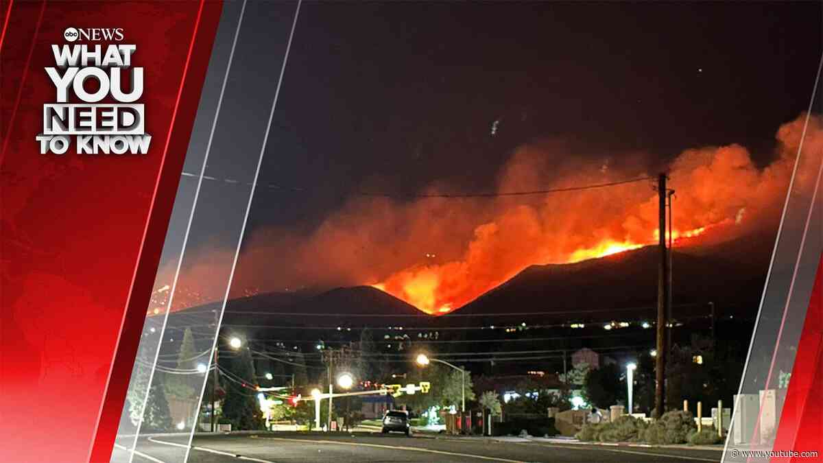 Reno Fire Emergency Forces Thousands Of Evacuations. What You Need To Know - August 24