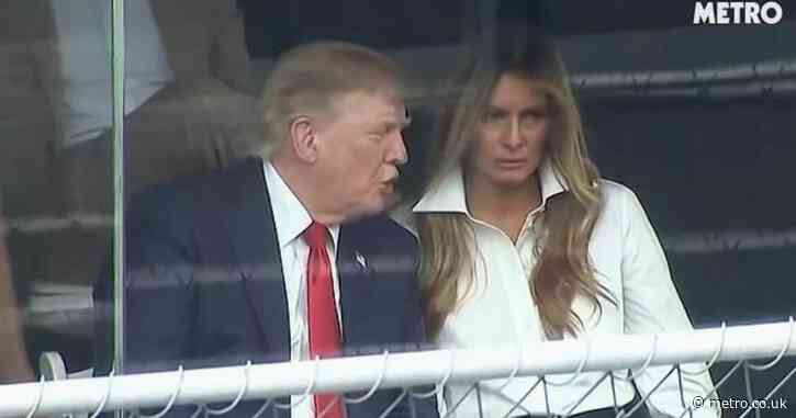 What Donald Trump and Melania ‘argued’ about during Freedom 250 IndyCar race