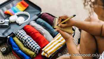 Avoid creases when packing clothes with simple 'two inch' suitcase trick
