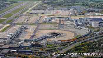 Fire rips through parking site used by Gatwick Airport holidaymakers as multiple cars destroyed