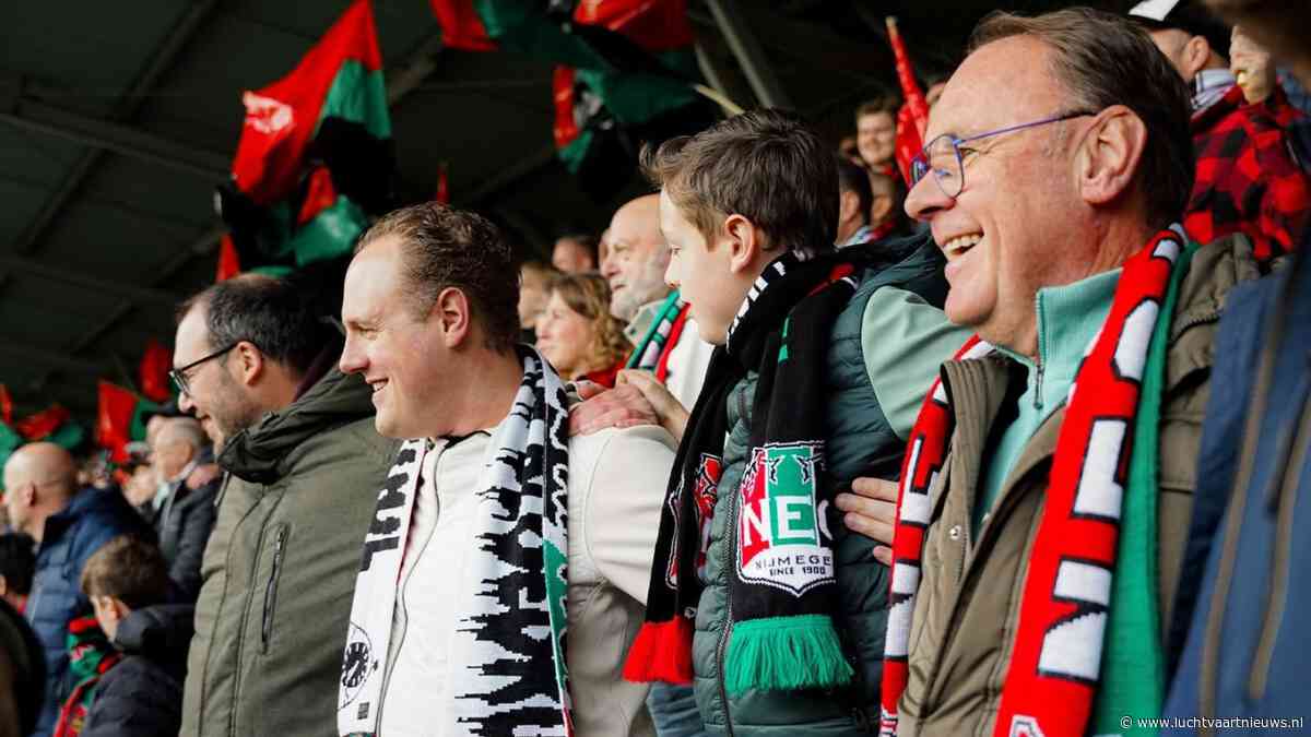 NEC-voetbalsupporters getroffen door staking luchtverkeersleiding Noorwegen