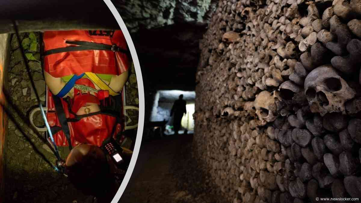 Vrouw stort zes meter naar beneden in verboden deel van Parijse catacomben