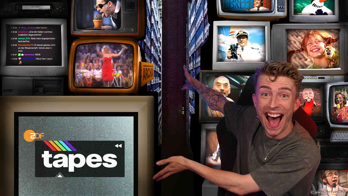 "ZDF Tapes": ZDF holt für Twitch-Format alte Sendungen aus der Mottenkiste