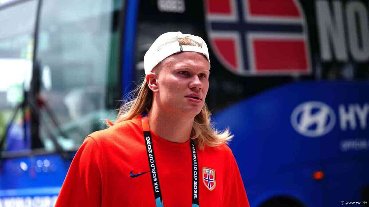Fußball-Star Erling Haaland rasiert sich Wikinger-Mähne ab – seine Freundin kann es kaum fassen