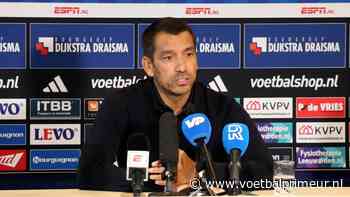 Van Bronckhorst ziet hardnekkig probleem bij Feyenoord: 'Dat mag niet gebeuren'
