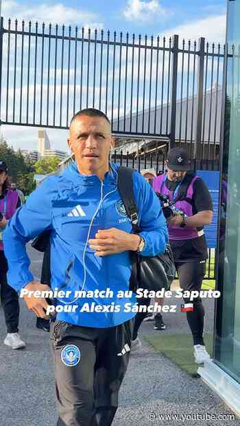 Un premier match au Stade Saputo pour Alexis Sánchez 💪🇨🇱