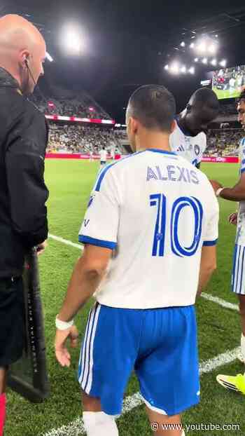 Alexis Sánchez finalement sur le terrain 🤩