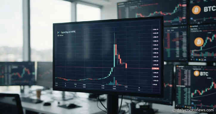 Hyperliquid HYPE dips 3% after reaching ATH, $70 billion weekly volume underscores resilience
