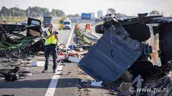 Scholieren gewond door glassplinters na ongeluk A28: 'Engeltjes op schouders'