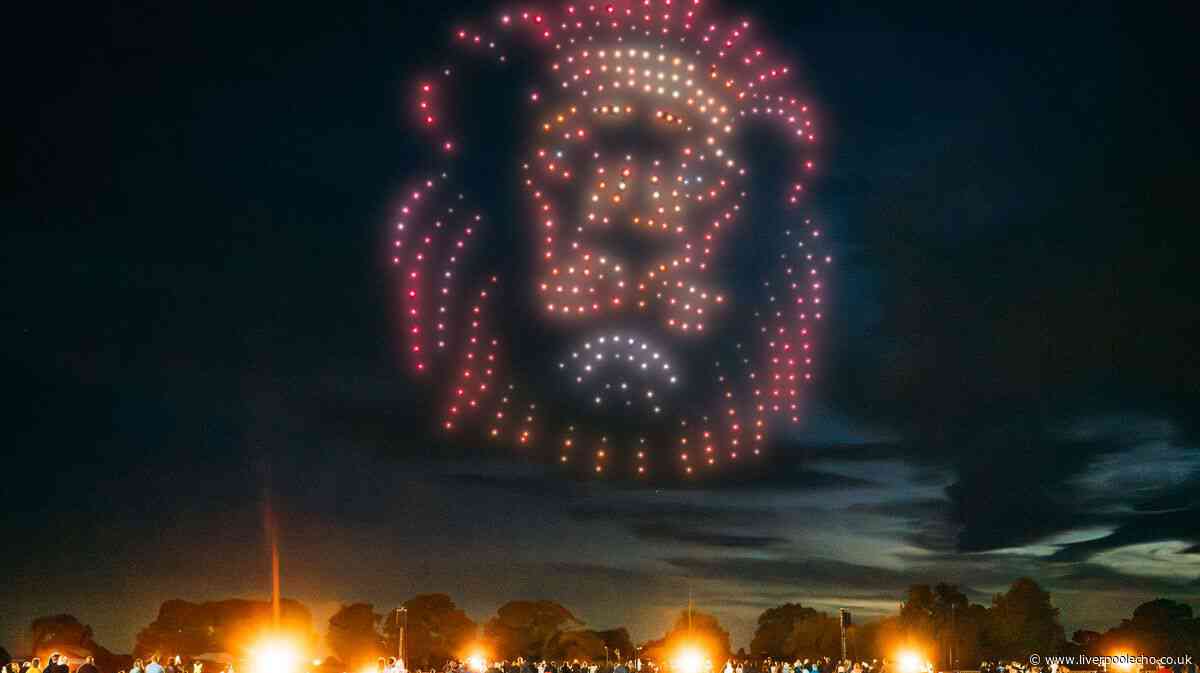 Space Safari Drone Light Show at Aintree Racecourse date, tickets, travel and weather policy