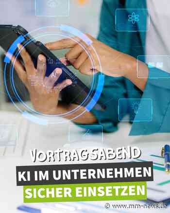 Winnweiler – VG-Vortragsabend: KI im Unternehmen sicher einsetzen – Was der Mittelstand jetzt wissen muss!