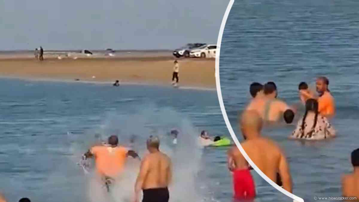 Reddingsactie gaat viral: oplettende strandwacht redt jongetje in Saudi-Arabië