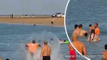 Reddingsactie gaat viral: oplettende strandwacht redt jongetje in Saudi-Arabië