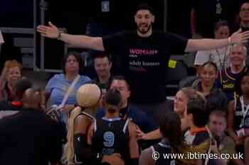 Former NBA Player Enes Kanter Freedom Ejected From WNBA Game While Wearing 'Adult Human Female' Shirt