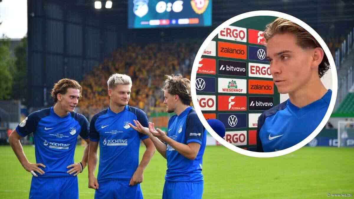 Highlight der Karriere? Jonah Wagner spricht im Video über Nervosität vor dem Pokalspiel gegen Dynamo Dresden